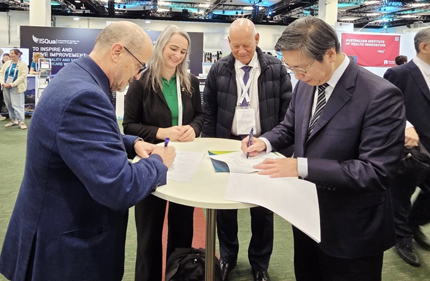 ONA e Joint Commission Taiwan firmam parceria internacional