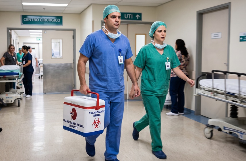 Hospital Brasília lidera transplantes renais com doador vivo no DF