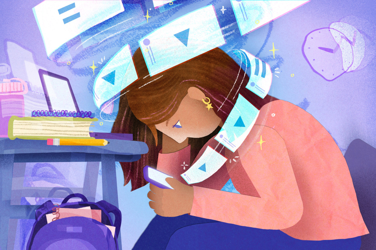 Vício em vídeos curtos afeta noção de tempo em adolescentes