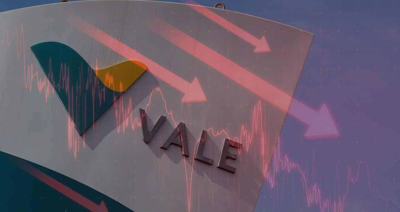 Ibovespa recua aos 204 mil pontos com bancos e Vale