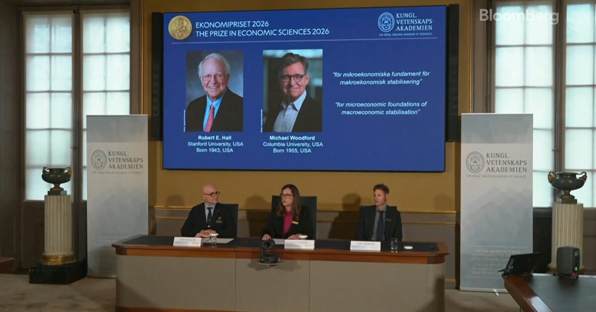 Nobel de Economia 2026 premia teóricos anticrise